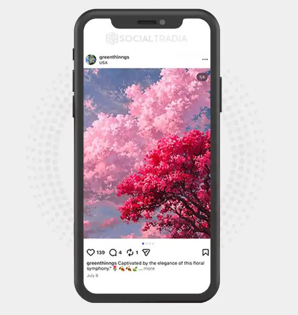 buy Instagram account greenthinngs (3.2k Followers)