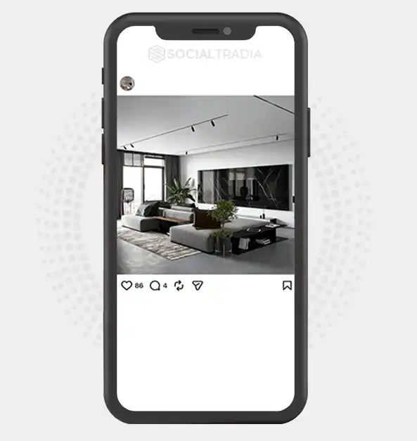Instagram account InspiringSpaces (2.5k Followers)