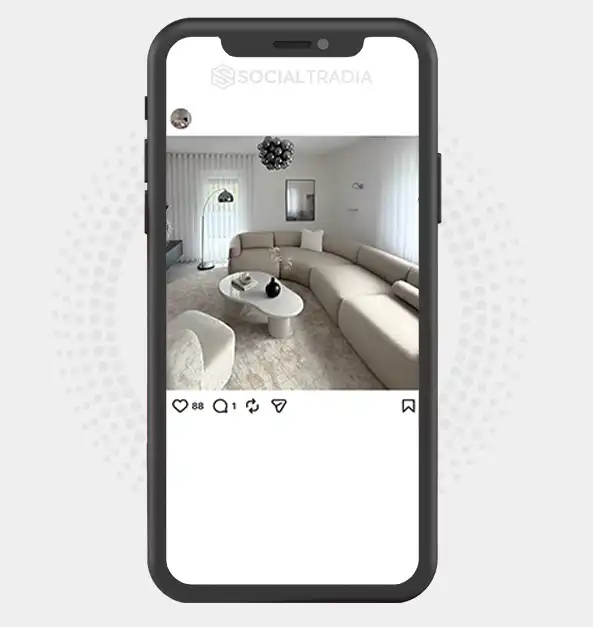 Instagram account InspiringSpaces (2.5k Followers)