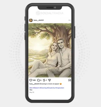 buy Instagram account luxe__sketch (2.2k Followers)