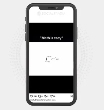 buy Instagram account math_trickstutorial (2k Followers)