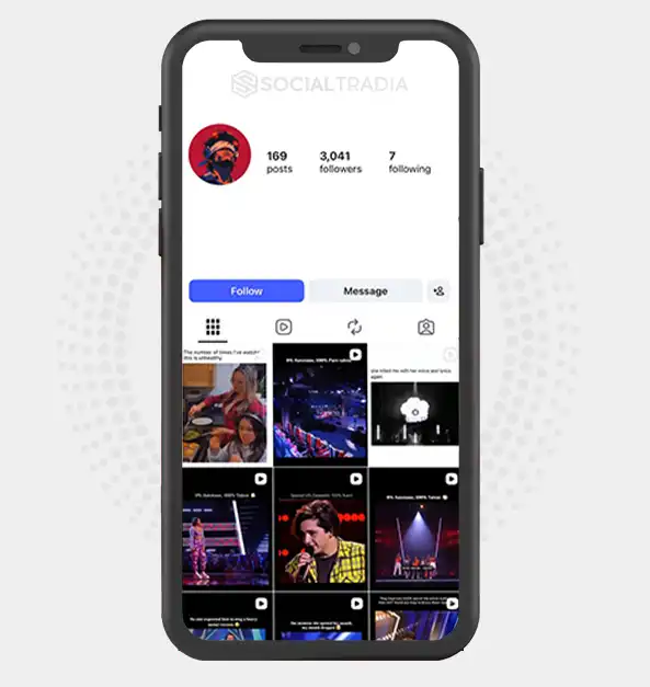 buy Instagram account MelodySpace (3k Followers)