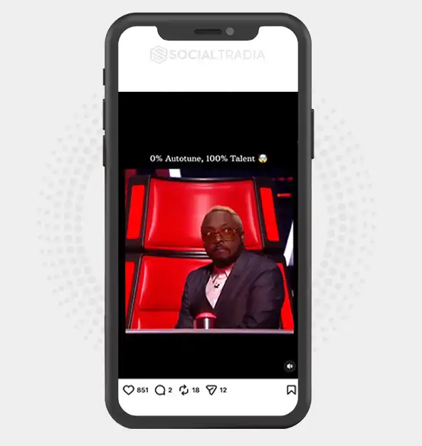 buy Instagram account MelodySpace (3k Followers)