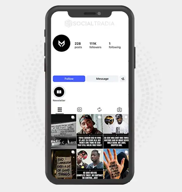 buy Instagram account Mind Marathon (111k Followers)