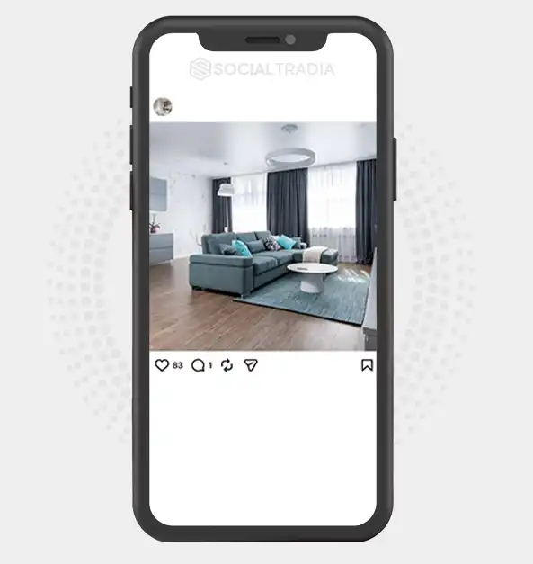 Instagram account ModernInterior (2k Followers)