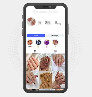 Instagram account Nail Canvas (15.8k Followers)