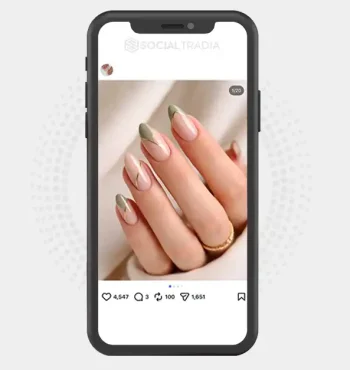 Instagram account Nail Canvas (15.8k Followers)