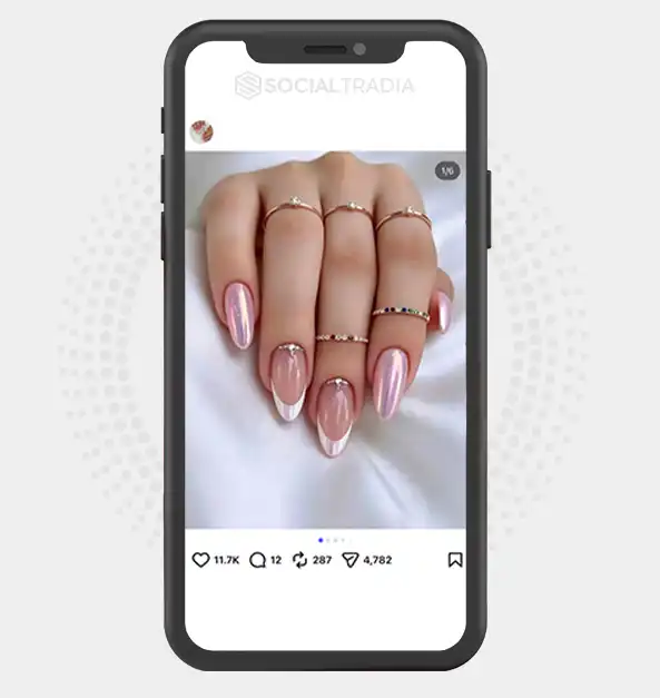 Instagram account Nail Canvas (15.8k Followers)