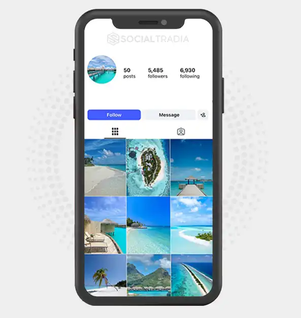 Instagram account OceanSky (5.5k Followers)