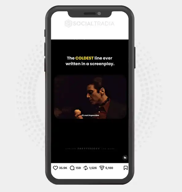 buy Instagram account Pacino Collection (6.7k Followers)