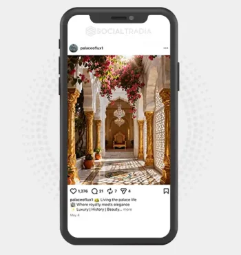 buy Instagram account palaceoflux1 (5k Followers)