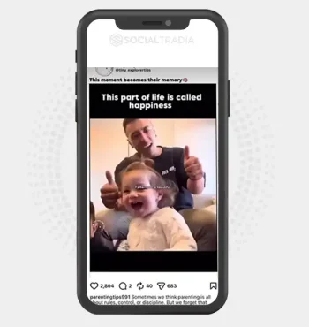 buy Instagram account parentingtips991 (2.1k Followers)