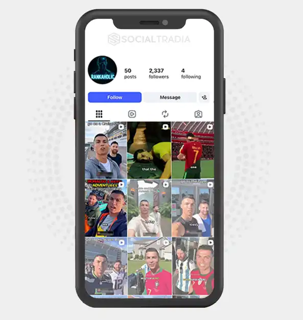 buy Instagram account RankingVidz (2.3k Followers)