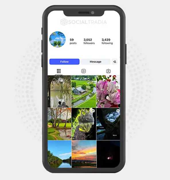 buy Instagram account ScenicViews (3k Followers)