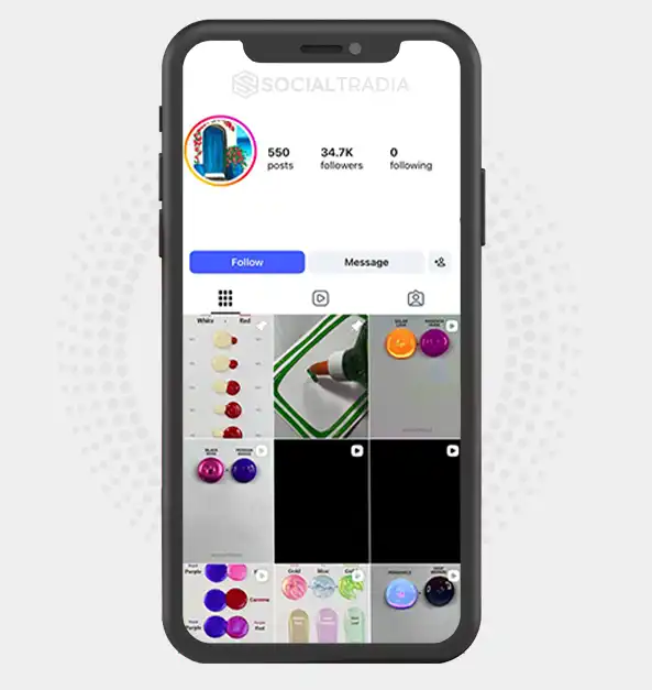 buy Instagram account Soft Strokes (34.6k Followers)
