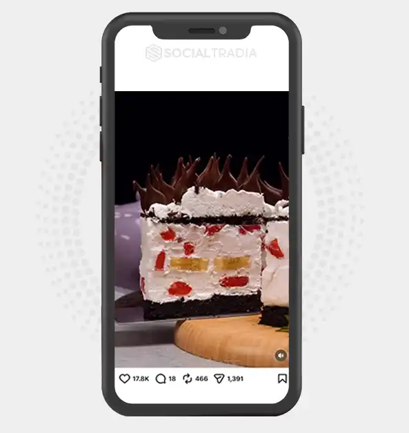 Instagram account Sweet Tooth (163 k Followers)