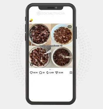 buy Instagram account TastyTreats (8.2k Followers)