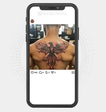 buy Instagram account TattooArtist (2.5k Followers)