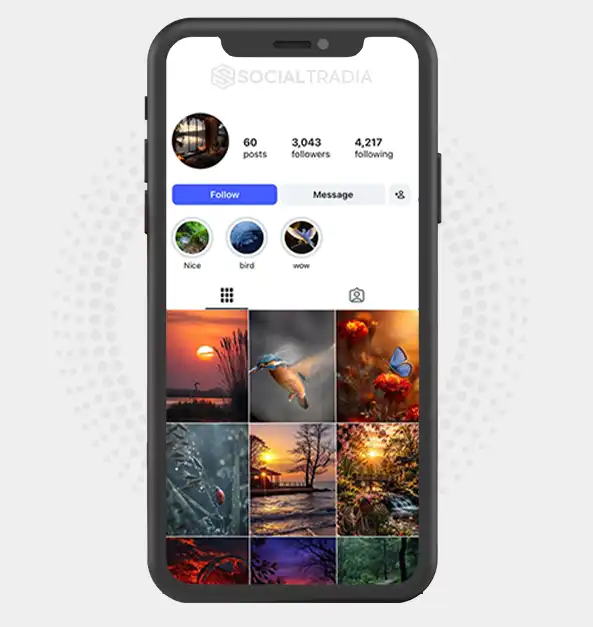 buy Instagram account Travel Moments (3k Followers)