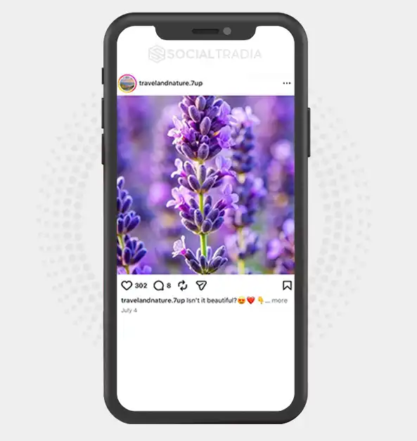 buy Instagram account travelandnature.7up (2k Followers)