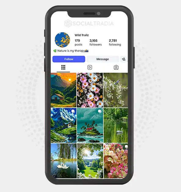 buy Instagram account wildtrailz2 (3.1k Followers)
