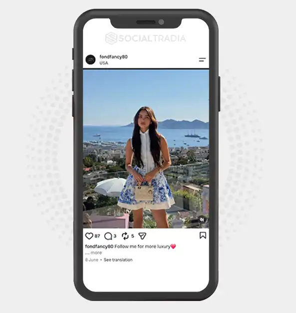 Instagram account Fondfancy80 (6.9k Followers)