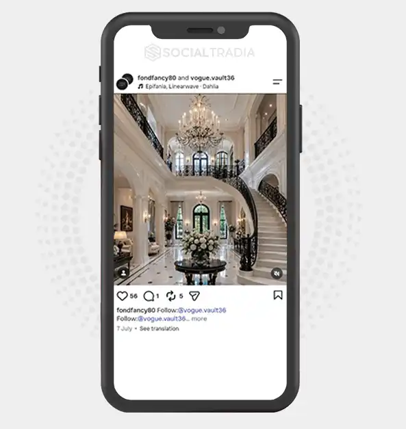 Instagram account Fondfancy80 (6.9k Followers)