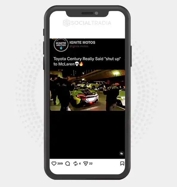 Instagram account AutoTrend (72.9k Followers)