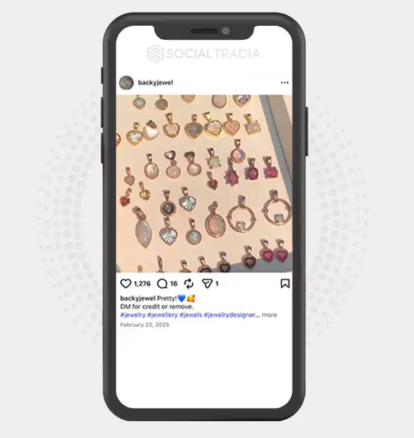 buy Instagram account backyjewel (1.8k Followers)