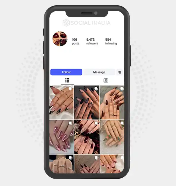 Instagram account Beauty Muse (9k Followers)