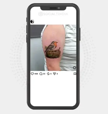 Instagram account Cool Tattoos (2.1k Followers)