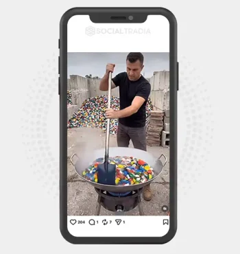 Instagram account CreativeHacksDaily (19k Followers)