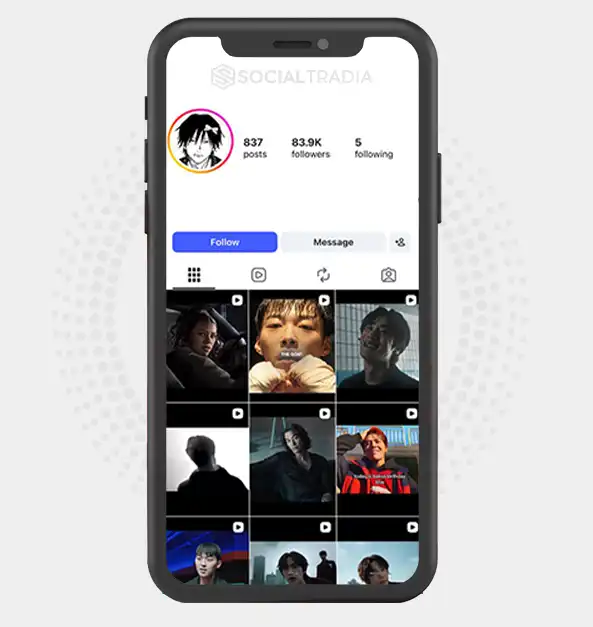 Instagram account DailyAnimeVibes (90.9 k Followers)