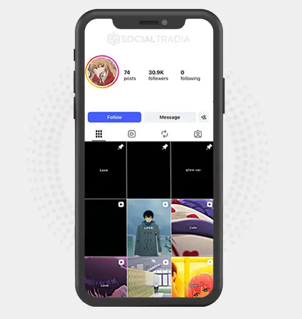 Instagram account DailyAnimeVidz (67.2 k Followers)