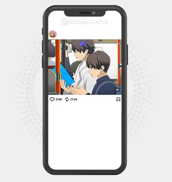 Instagram account DailyAnimeVidz (67.2 k Followers)