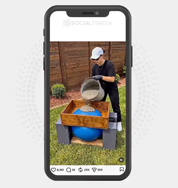 Instagram account DIY Creations (104 k Followers)