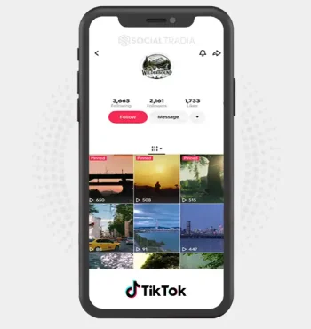 TikTok account ExploringTheWorld (2.1k Followers)