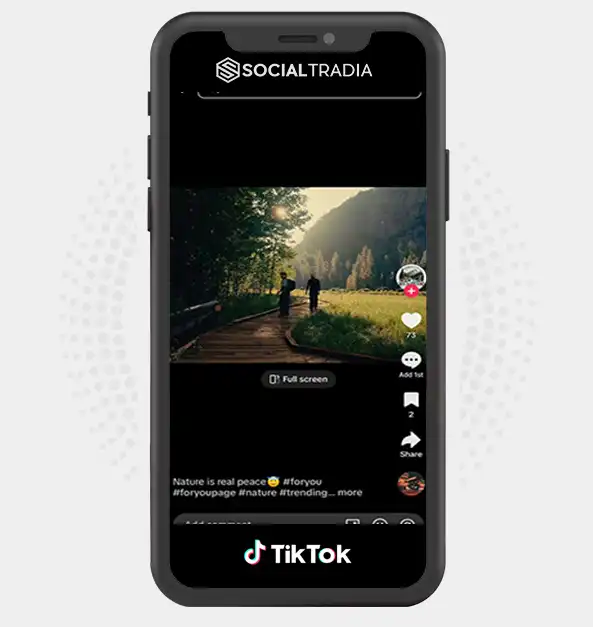 TikTok account ExploringTheWorld (3 k Followers)
