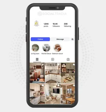 Instagram account Home Harmony (18.5k Followers)