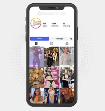 Instagram account JloFans (485k Followers)