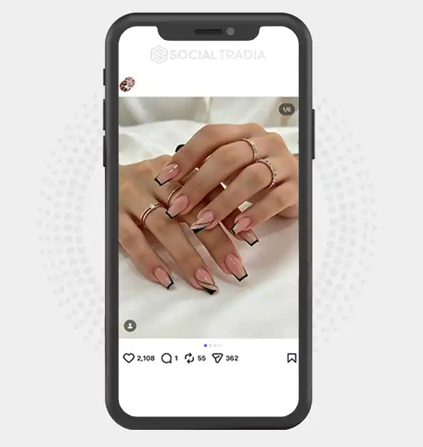 Instagram account Luxe Beauty (15.2k Followers)