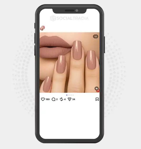 buy Instagram account Makeup Lounge (5.3k Followers)
