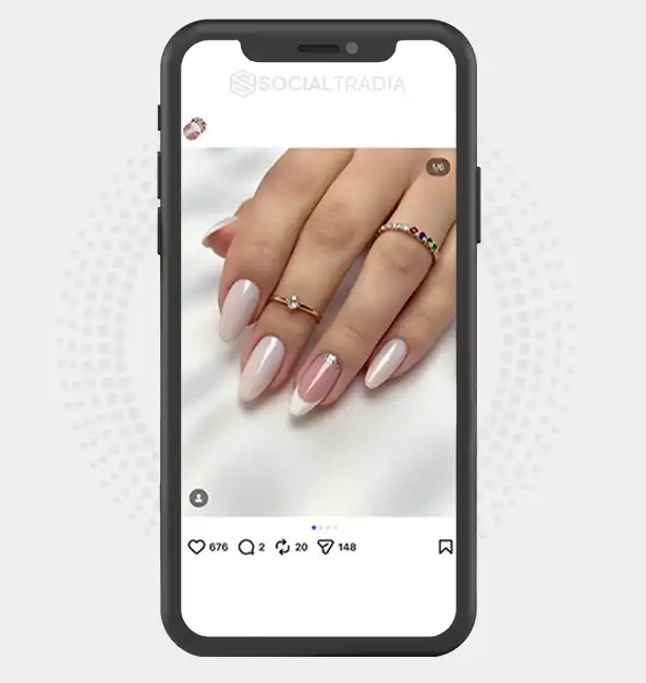 Instagram account Nail Boutique (15.5k Followers)