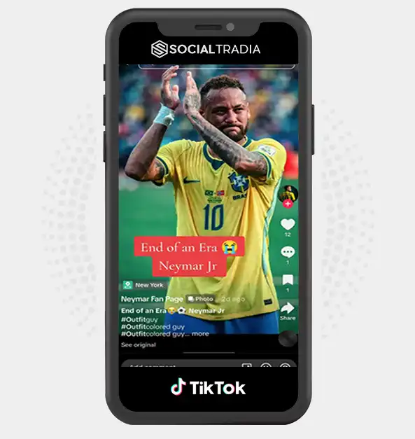 buy Instagram account neymarfanclubb (2.5k Followers)