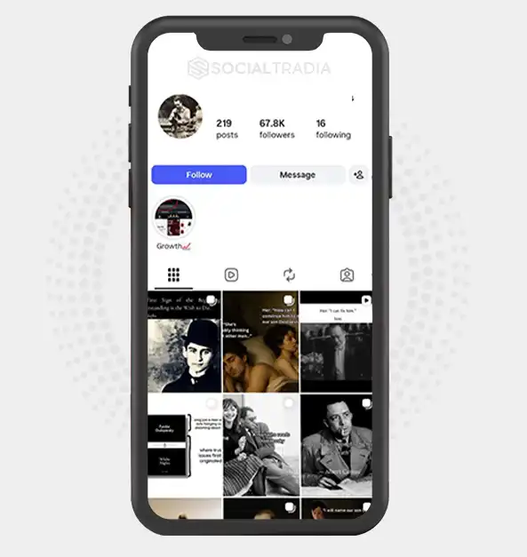 Instagram account Philosophy Hub (87 k Followers)