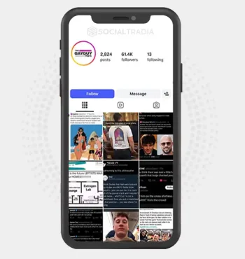 Instagram account QueerHumorClub (61.4k Followers)