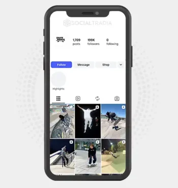 Instagram account Skate Society (199k Followers)