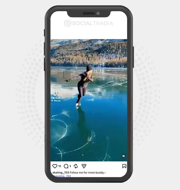 buy Instagram account skating_751 (3k Followers)