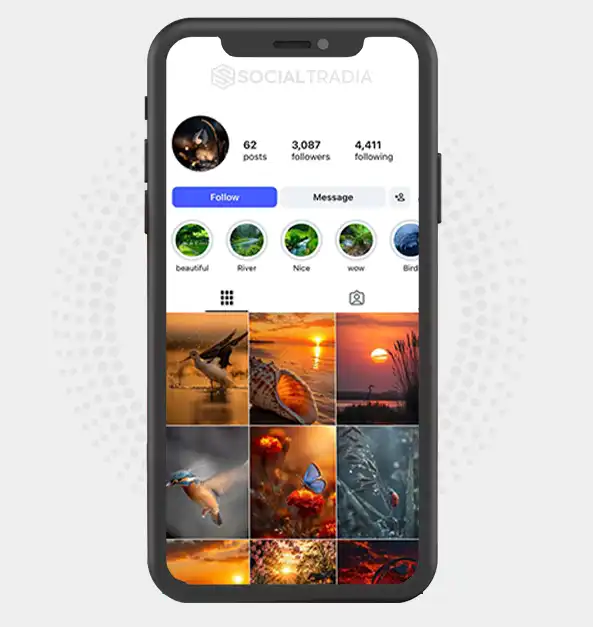 buy Instagram account TravelZone (3k Followers)