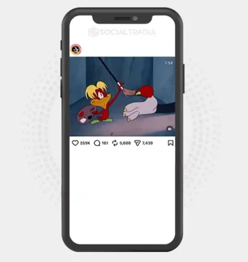 Instagram account Vintage Toons (50.7 k Followers)